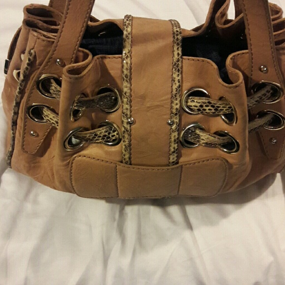 Jimmy choo handbag with python straps - Picture 3 of 3